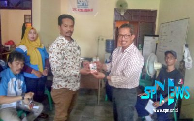 KUNJUNGAN KERJA DPP SPN KE DPC SPN KOTA BEKASI