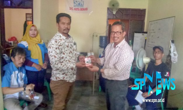 KUNJUNGAN KERJA DPP SPN KE DPC SPN KOTA BEKASI