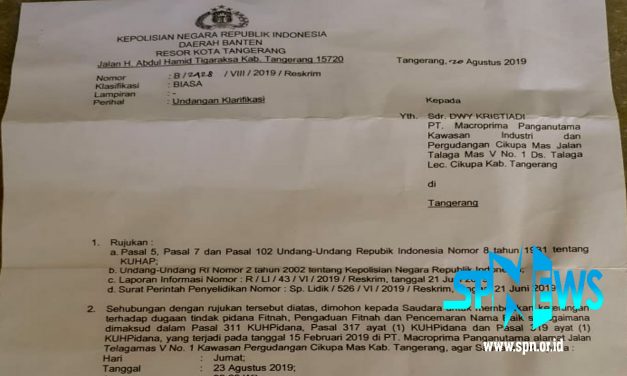 MELAPOR KE PENGAWAS, BALIK DILAPORKAN KE POLRES