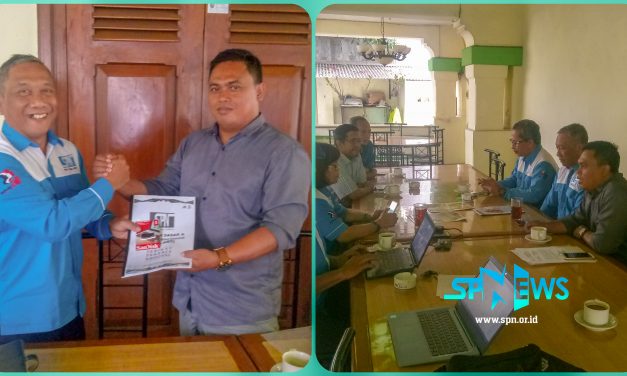 KUNJUNGAN KERJA DPP SPN KE DPC SPN KABUPATEN JOMBANG