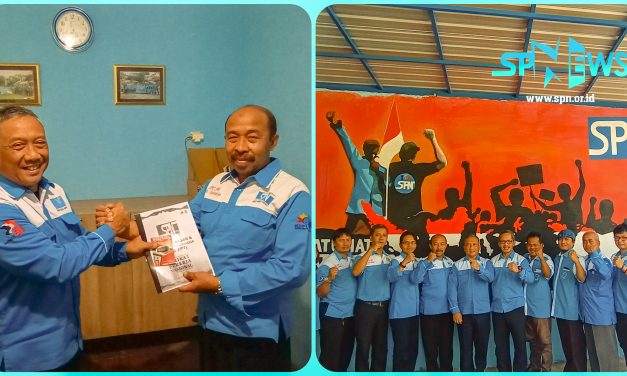 KUNJUNGAN KERJA DPP SPN KE SPN KABUPATEN SIDOARJO