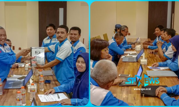 KUNJUNGAN KERJA DPP SPN KE DPC SPN KOTA SURABAYA