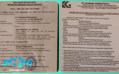 TUTUPNYA PT KUKDONG INTERNATIONAL
