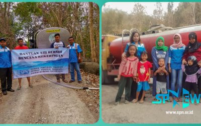 BANTUAN AIR BERSIH SPN DIY UNTUK ANGGOTA YANG MEMBUTUHKAN