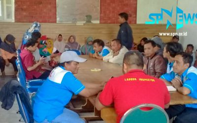 SETELAH MENGADU KE DISNAKER, PEKERJA PT SENDI PRATAMA MENGADU KE PENGAWAS