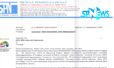 TUNTUT PEMBUBARAN BPJS, SPN AKAN AKSI NASIONAL DI DPR