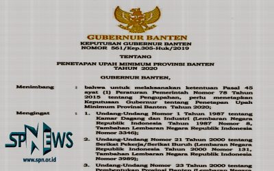 UMP BANTEN 2020 RP 2.460.996,54 NAIK 8,51 PERSEN