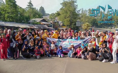 FAMILLY GATHERING KELUARGA BESAR GEDUNG 1 FACTORY B PT POUCHEN INDONESIA KAWASAN INDUSTRI NIKOMAS GEMILANG