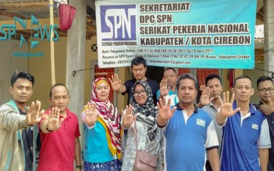 PERSIAPAN SPN KABUPATEN CIREBON DALAM AKSI BESAR SPN JAWA BARAT