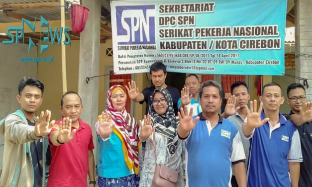 PERSIAPAN SPN KABUPATEN CIREBON DALAM AKSI BESAR SPN JAWA BARAT