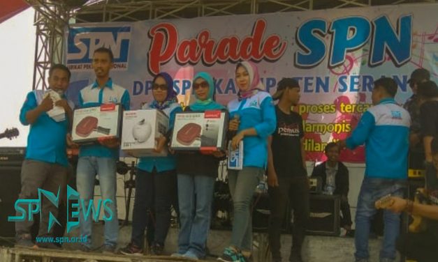 PARADE SPN KABUPATEN SERANG UNTUK PERINGATI HARI PAHLAWAN