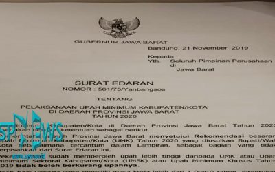 RIDWAN KAMIL BERMAIN API UPAH MINIMUM