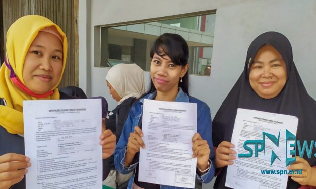 PEMBAYARAN PESANGON PT KAHO TAMBUN TELAH LUNAS