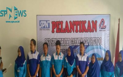 TITI NURHAYATI DILANTIK MENJADI KETUA PSP SPN PT RICKY GARMEN EXPORTINDO