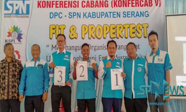 FIT AND PROFER TEST CALON KETUA DPC SPN KABUPATEN SERANG