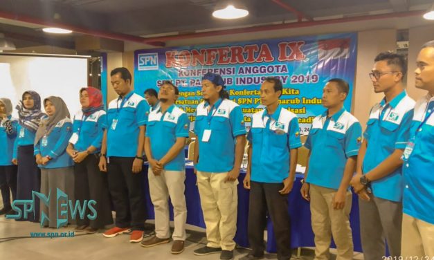 PESTA DEMOKRASI KE IX PSP SPN PT PANARUB INDUSTRI 2019