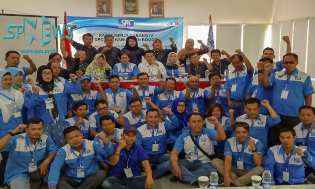 RAKERCAB IV DPC SPN KABUPATEN BOGOR TAK DIHADIRI OLEH TAMU UNDANGAN DARI PEMERINTAH