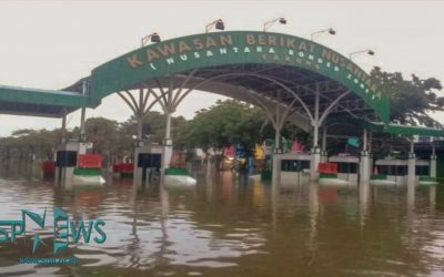 BANJIR JAKARTA,  SEJUMLAH PERUSAHAAN TIDAK BISA MELAKUKAN AKTIFITAS