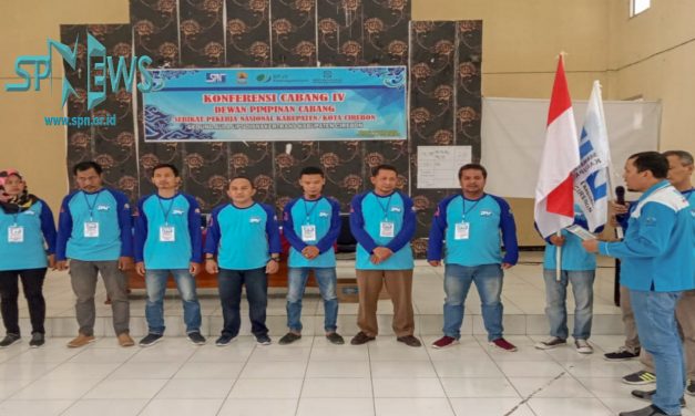 ACEP SOBARUDIN TERPILIH KEMBALI MENJADI KETUA DPC SPN KABUPATEN CIREBON