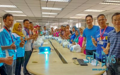 PSP SPN EAGLE NICE INDONESIA SALURKAN BANTUAN UNTUK ANGGOTA YANG TERDAMPAK BANJIR