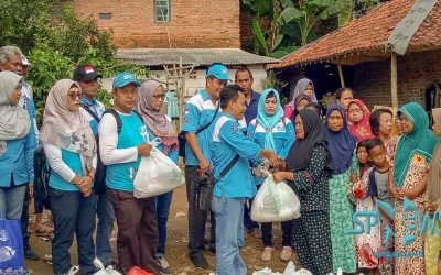 BANTUAN PSP SPN PT RICKY GROUP UNTUK KORBAN BANJIR DI BOGOR