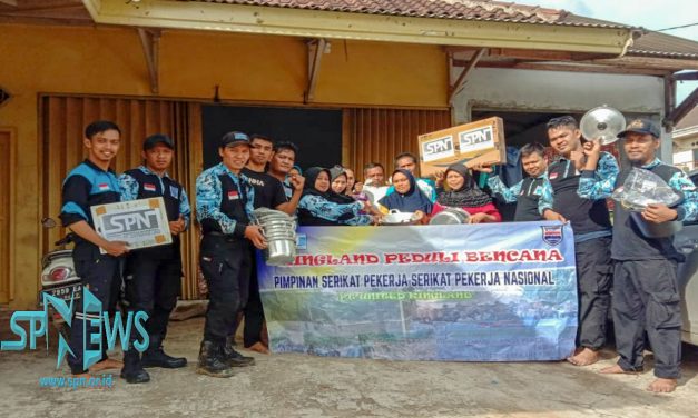 PSP SPN PT UNITED KINGLAND TEMBUS LOKASI YANG TERISOLIR DI LEBAK UNTUK MENYERAHKAN BANTUAN