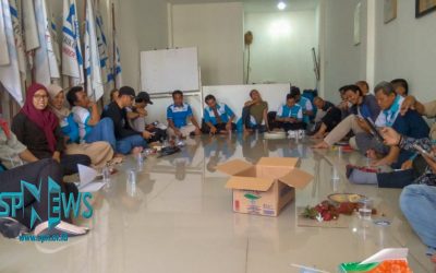 PERSIAPAN UNRAS TOLAK RUU CILAKA SPN KOTA TANGERANG