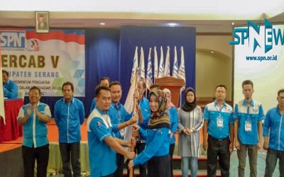 ASEP SAEPULLOH SH MM TERPILIH KEMBALI MENJADI KETUA DPC SPN KABUPATEN SERANG