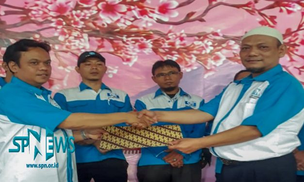 PELANTIKAN PENGURUS PSP SPN PT TTI KABUPATEN BEKASI