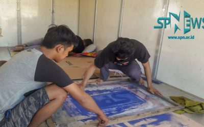 SPN KOTA MAKASAR TOLAK OMNIMBUS LAW RUU CIPTA LAPANGAN KERJA