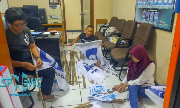 PERSIAPAN AKSI UNJUK RASA TOLAK RUU CIPTA LAPANGAN KERJA