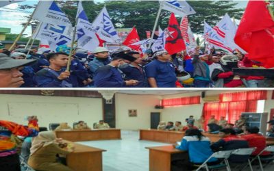 AKSI UNJUK RASA ALIANSI TOLAK RUU CILAKA DI SULAWESI SELATAN