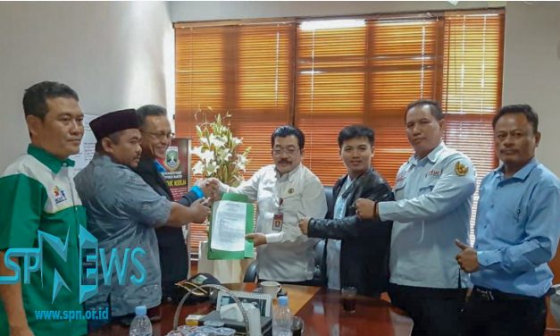 ALIANSI SP/SB BANTEN TOLAK OMNIMBUS LAW RUU CIPTA LAPANGAN KERJA