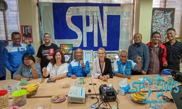 PERTEMUAN DPP SPN DENGAN INDUSTRI ALL DAN H&M