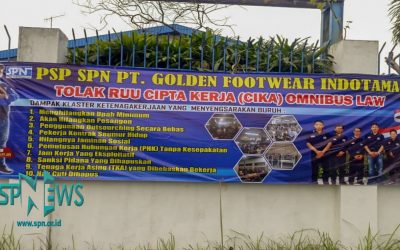 PSP SPN GFI BERSUARA, TOLAK RUU CIPTA KERJA