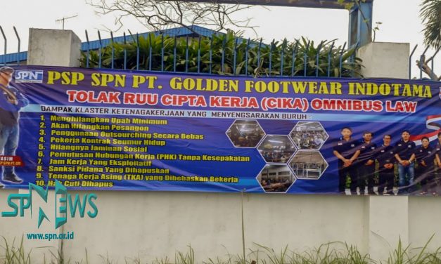 PSP SPN GFI BERSUARA, TOLAK RUU CIPTA KERJA