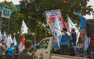 SPN NTB TOLAK RUU OMNIMBUS LAW CIPTA KERJA