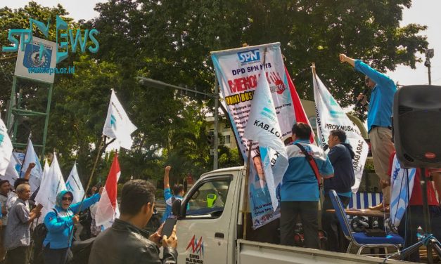 SPN NTB TOLAK RUU OMNIMBUS LAW CIPTA KERJA