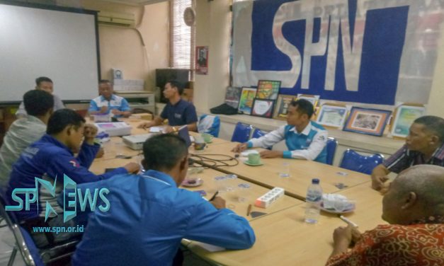 KOORDINASI TIM ORGANIZER DPC KABUPATEN SERANG DENGAN DPP SPN