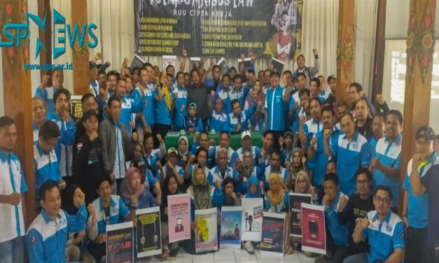 SPN JAWA BARAT TOLAK OMNIMBUS LAW CIPTA KERJA