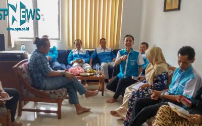 KUNJUNGAN KERJA DPD SPN BANTEN KE DPC SPN KOTA TANGERANG