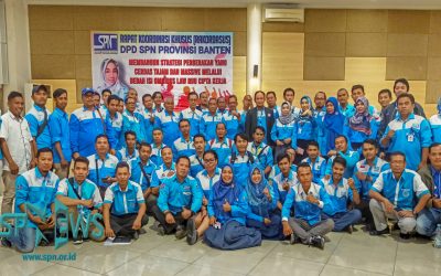 SPN BANTEN TOLAK OMNIMBUS LAW RUU CIKA