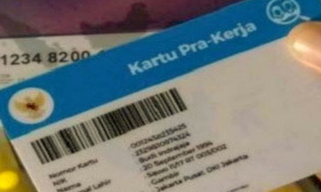 PEMERINTAH RESMI LUNCURKAN KARTU PRA KERJA