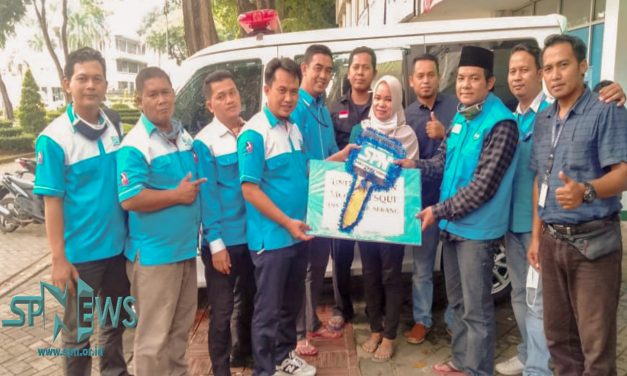 SERAH TERIMA MOBIL RESCUE SPN DARI DPC SPN KABUPATEN SERANG