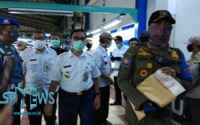 PEMBERLAKUAN PSBB, PABRIK DI KBN CAKUNG DISEGEL
