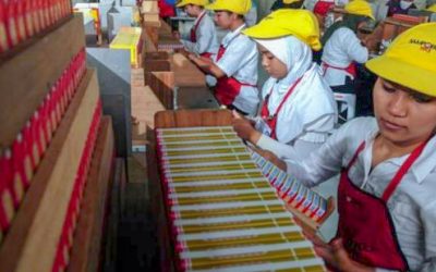 2 ORANG MENINGGAL, 34 ORANG POSITIF CORONA DI PABRIK ROKOK SAMPOERNA