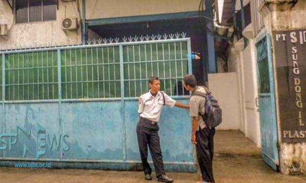 DIDUGA PUK SPL FSPMI PT SUNG DONG Il PLASTIK MENYEPAKATI THR DICICIL 2 KALI, ANGGOTA SPN MENJADI KORBAN