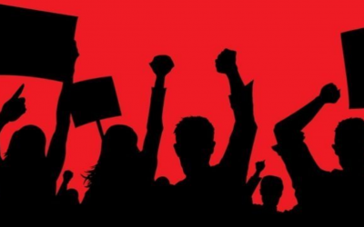 THR TIDAK SESUAI, BURUH 2 PABRIK DI KABUPATEN SUKABUMI UNJUK RASA