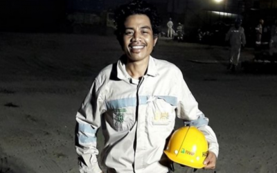 BURUH KRITIS TERHADAP PERUSAHAAN TAMBANG DITANGKAP POLISI