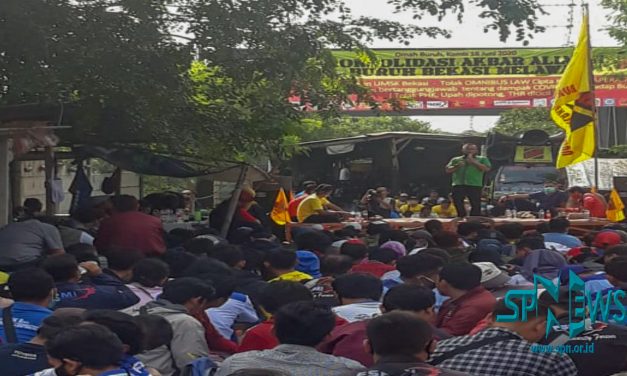 KONSOLIDASI AKBAR ALIANSI BURUH BEKASI MELAWAN